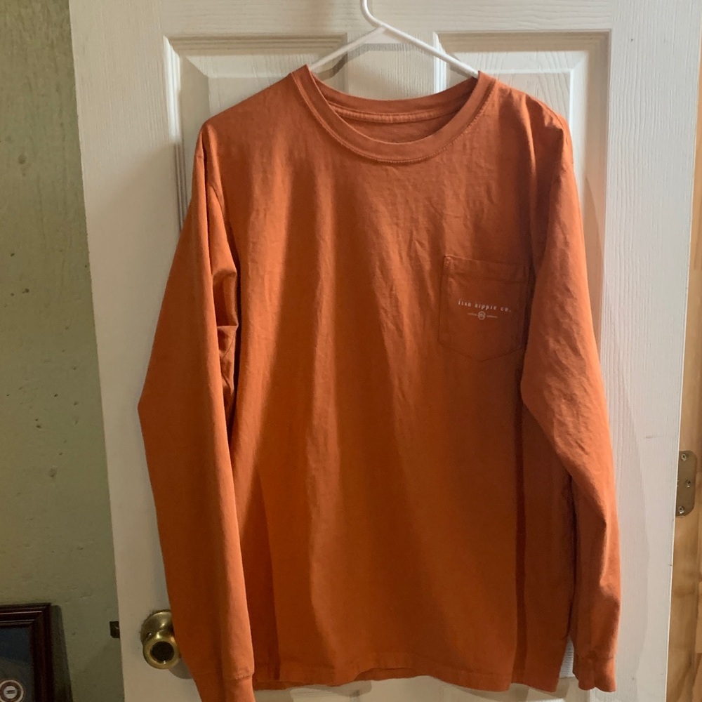 Classic Orange Long Sleeve Tee